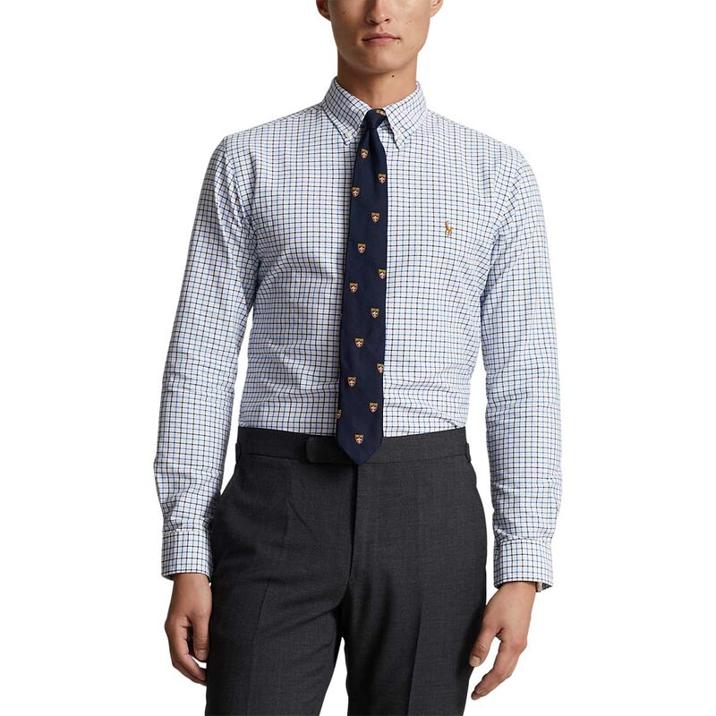Polo Ralph Lauren Custom Fit Tattersall Oxford Shirt image number 0